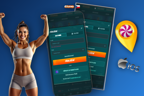 Aktivace uvítacího bonusu v Golisimo Casino přes pole pro promokód