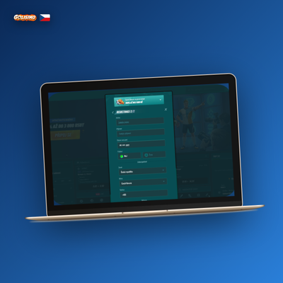 Zadej promo kód a aktivuj uvítací nabídku hned při registraci v Golisimo Casino