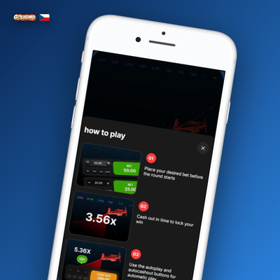 Ikona automatické sázky pro opakovaná kola Aviatoru v Golisimo Casino