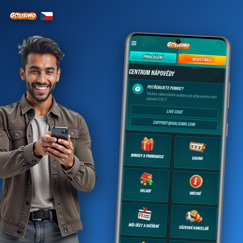 Golisimo Casino kontakt – sluchátka a živý chat dostupný nonstop 24/7