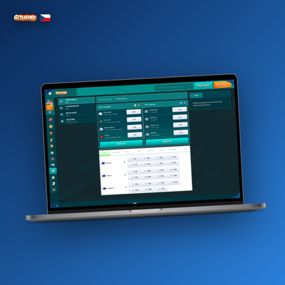 Golisimo Casino pro PC ve fullscreen s živým kasinovým stolem a krupiérem