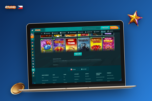 Zodpovědná hra v Golisimo Casino — nastavení limitů a ikona 18+ na notebooku